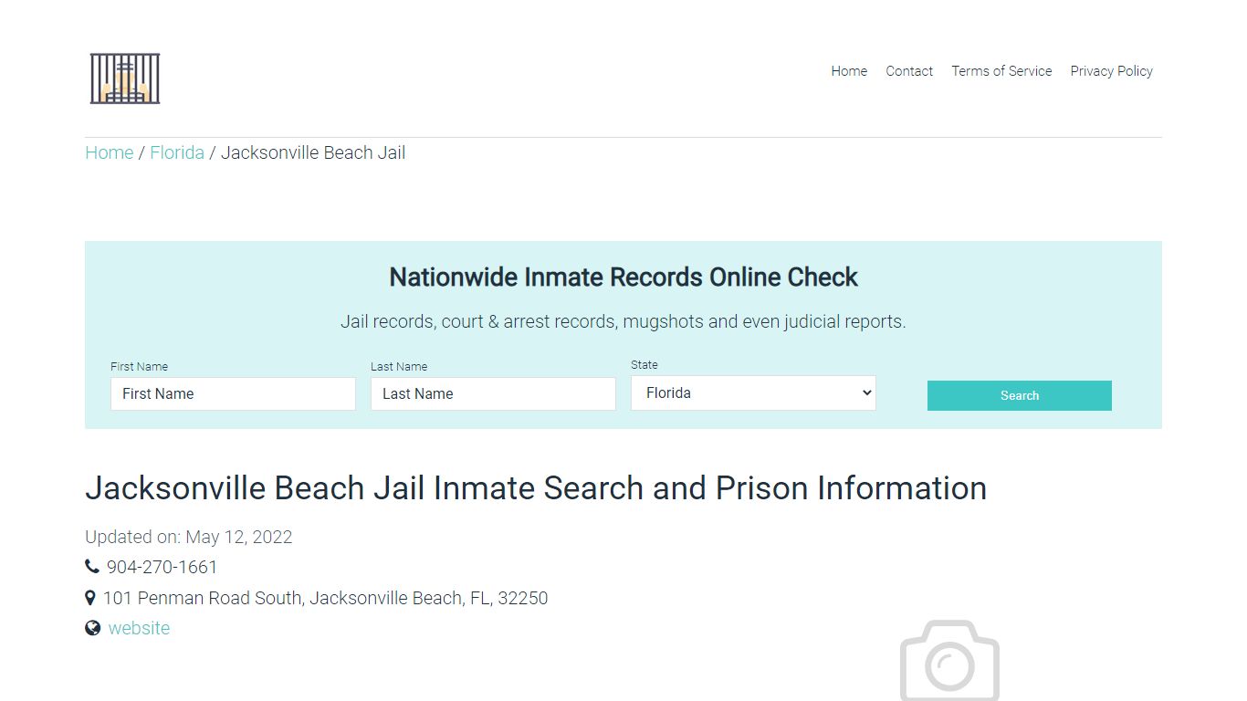 Jacksonville Beach Jail Inmate Search, Visitation, Phone ...